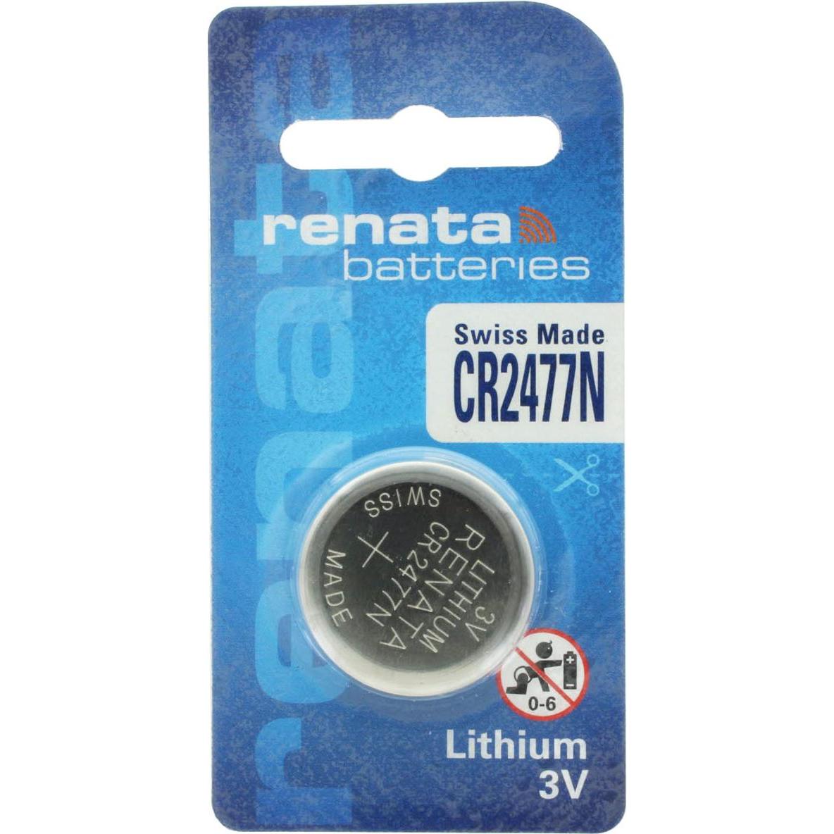 Renata RECR2477N (1 Stk., CR2477, 950 mAh), Batterien + Akkus