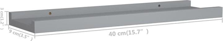 Immagine prodotto vidaXL Bilderboard (40 x 9 x 3 cm)