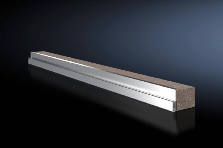 Actual product image Rittal Profile for cable entry, centered for VX