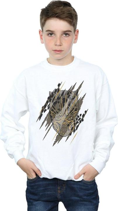 Produktbild Black Panther Gold Head Sweatshirt Jungen (140, 146)