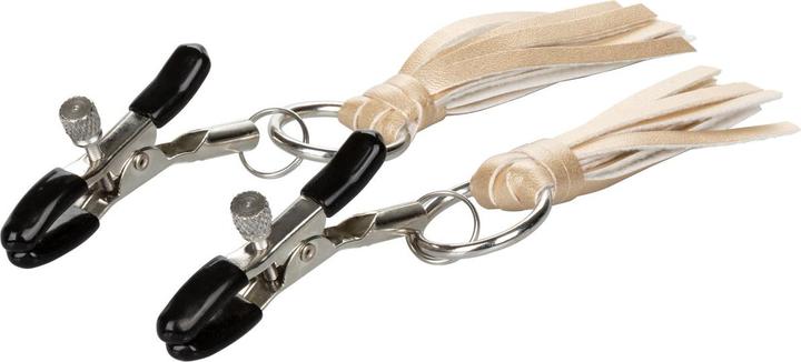 Actual product image CalExotics Playful Tassels Nipple Clamps