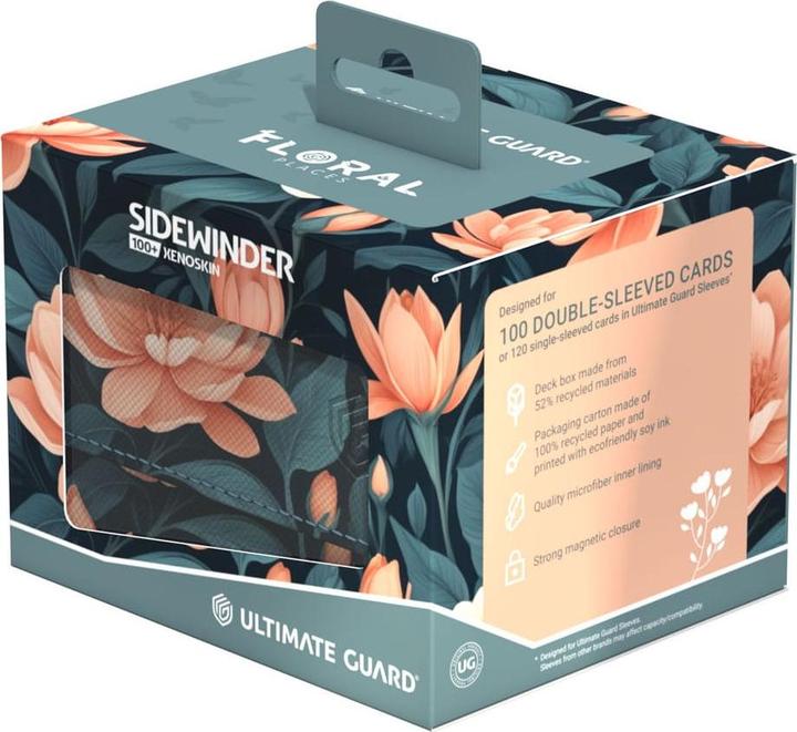 Produktbild Ultimate Guard Kartenbox Sidewinder 100+ Floral Places – Quiet Glade