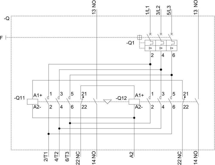 Produktbild Siemens Verbraucherabzweig 3RA2220-4BH26-0BB4