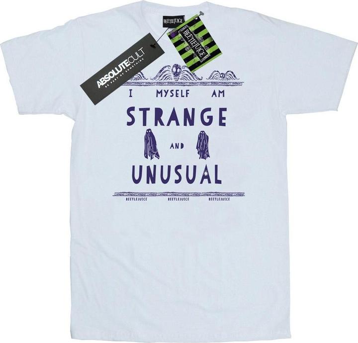 Immagine prodotto Beetlejuice Strange And Unusual Cotton Boyfriend T-Shirt Donna/Ladies (XL)