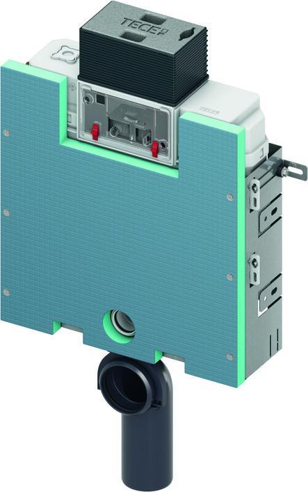 Actual product image TECE Flush-mounted splashback TECEbox with Uni splashback and tile support front H: 820 mm 9375300