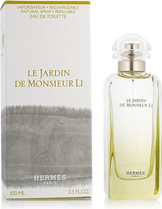Actual product image Hermès Le Jardin De Monsieur Li Eau De Toilette Refillable 100 ml (unisex) (Eau de toilette, 100 ml)