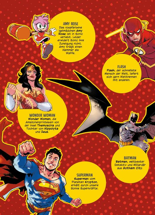 Image du produit Panini DC x Sonic The Hedgehog (Allemand, Adam Bryce Thomas, Caroline Hidalgo, Ian Flynn, 2025)
