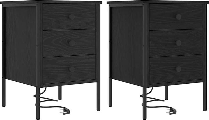 Produktbild vidaXL Bettnachttisch Ablage (41 x 42 x 61 cm)