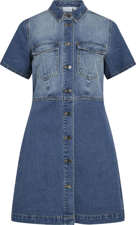 Produktbild Vila VIROMA Kurzärmeliges Jeanskleid (34)