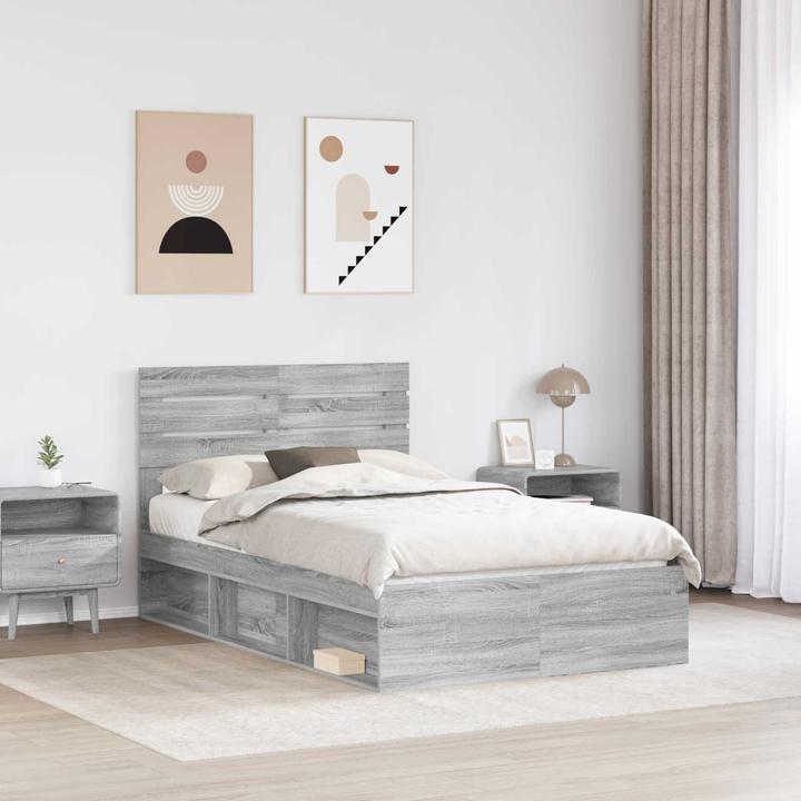 Image du produit vidaXL Moderner Bettrahmen (135 x 190 cm)