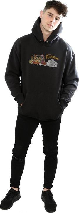 Produktbild The Flintstones Family Car Distressed Kapuzenpullover (L)