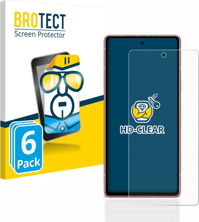 Actual product image BROTECT Screen Protector Clear (6 pcs., Google Pixel 7a)