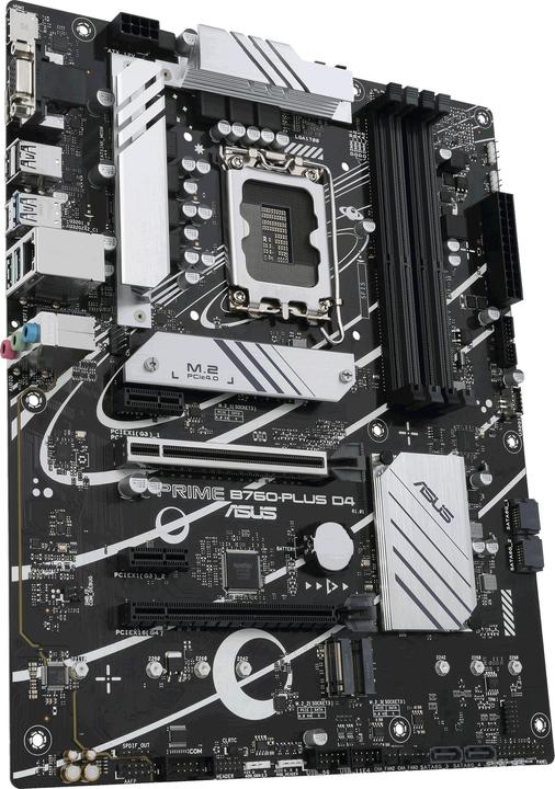 Image du produit ASUS PRIME B760-PLUS D4 (LGA 1700, Intel B760, ATX)