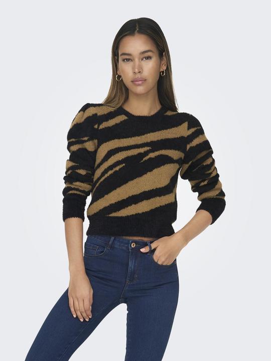 Produktbild Only Gemusterter Strickpullover (XXL)