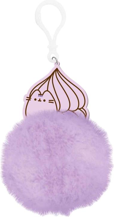 Actual product image Pusheen Pom Pom Keyring