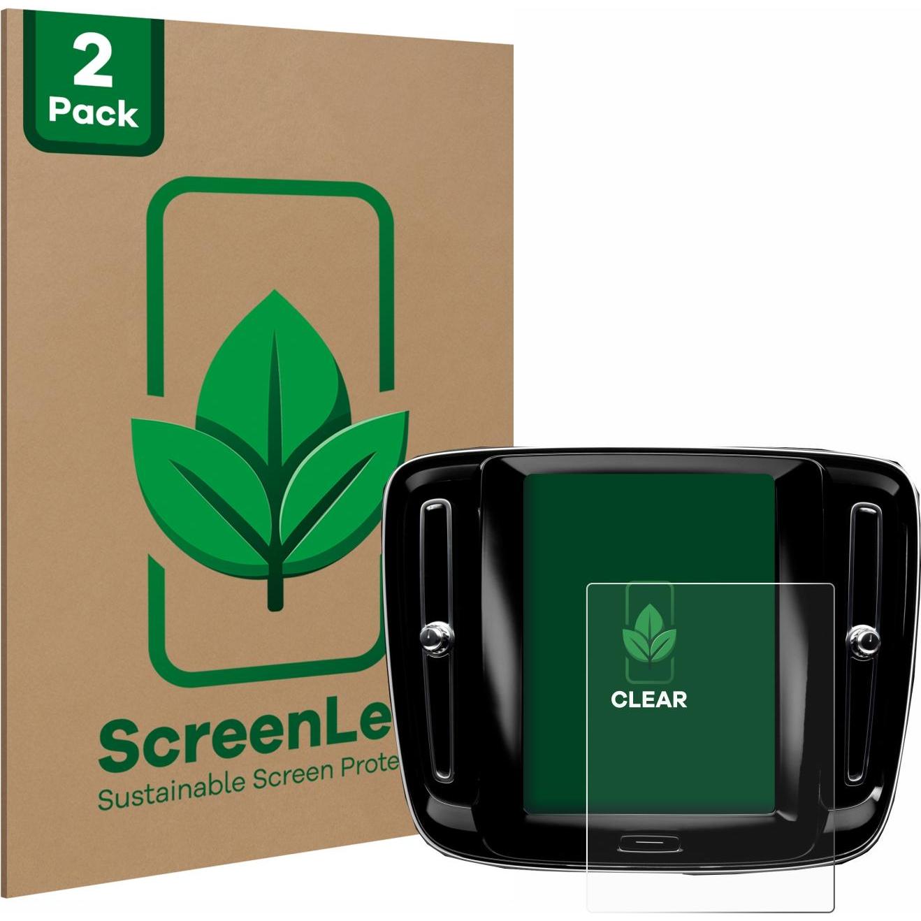 ScreenLeaf, Fahrzeug Navigation Zubehör, Schutzfolie nachhaltiger Displayschutz Displayschutzfolie Folie Klar Transparen...