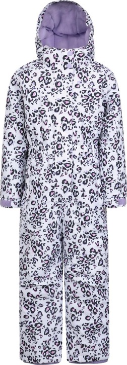 Actual product image Mountain Warehouse Childrens/Kids Cloud Leopard Print Snowsuit (104)