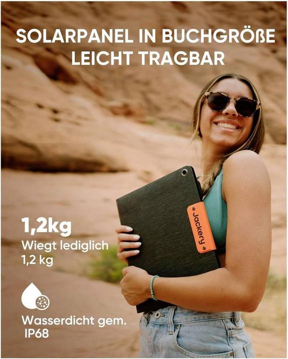 Actual product image Jackery Solar Saga (40 W, 1.20 kg)