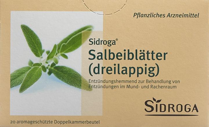 Produktbild Sidroga Salbeiblätter Tee Beutel (64 g)