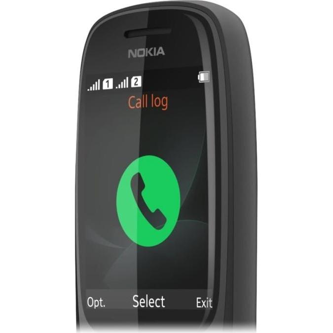 Nokia 6310 (0.01 GB, Schwarz, 2.80", Dual SIM, 0.30 Mpx, 2G), Smartphone, Schwarz