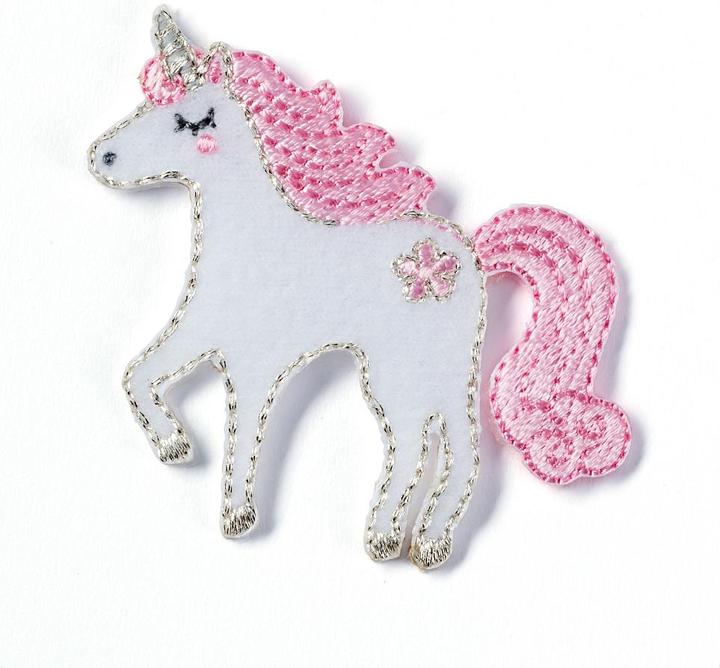 Actual product image Prym Application unicorn, white/rose (1 x)