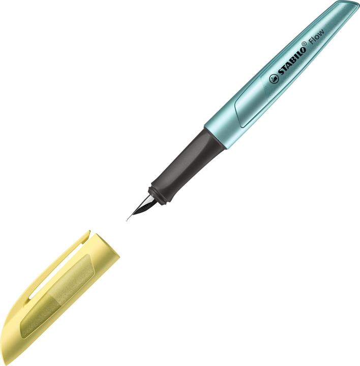 Produktbild STABILO Flow COSMETIC Füller (Gelb, Blau, 1 x)