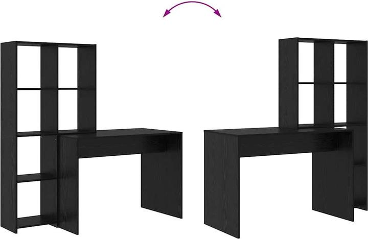 Image du produit vidaXL Schreibtisch für Zuhause (55 x 138.50 x 143 cm)
