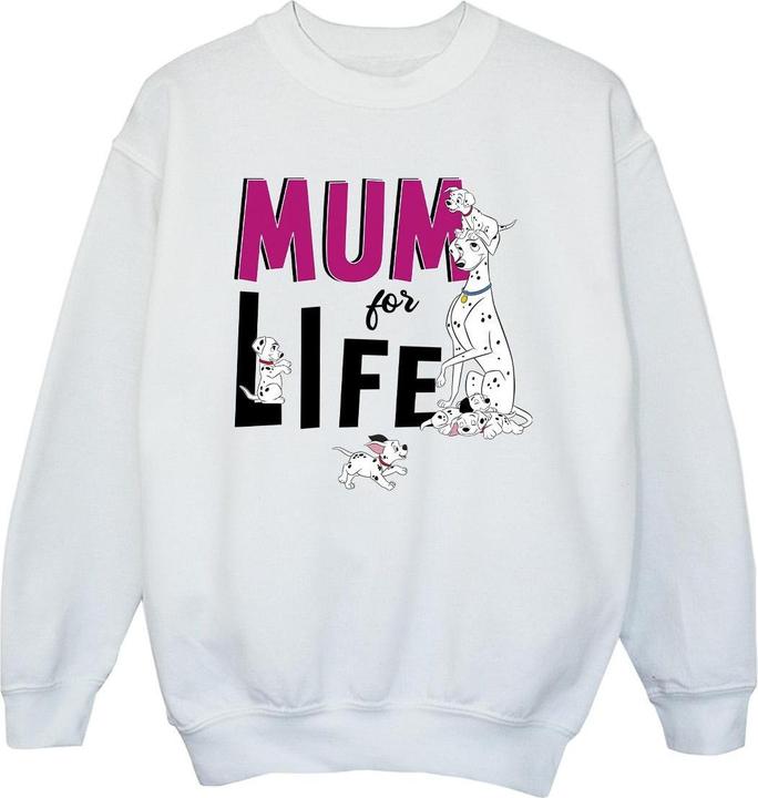 Produktbild Disney 101 Dalmatians Mum For Life Sweatshirt Mädchen (152, 158)