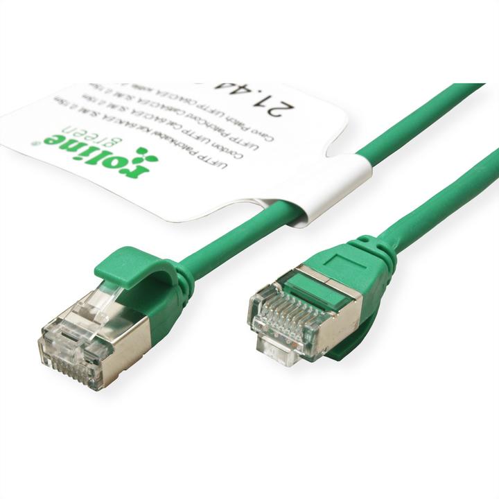 Image du produit Roline Câble patch U/FTP Cat.6A (Class EA), LSOH, slim (CAT6a, 2 m)
