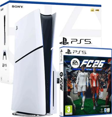 Produktbild Sony PlayStation5 Slim Disc Edition – EA Sports FC 26
