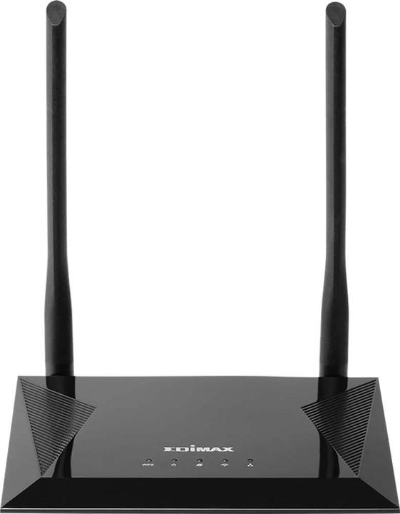 Produktbild JTI 4-in-1 N300 WLAN-Router, Access Point, Range Extender, WLAN-Bridge und WISP Schwarz