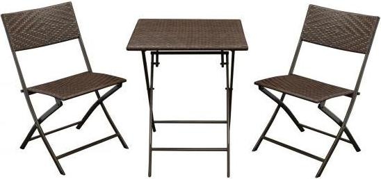Produktbild Degamo Bistroset ROSSANO 3-teilig klappbar (60 cm)