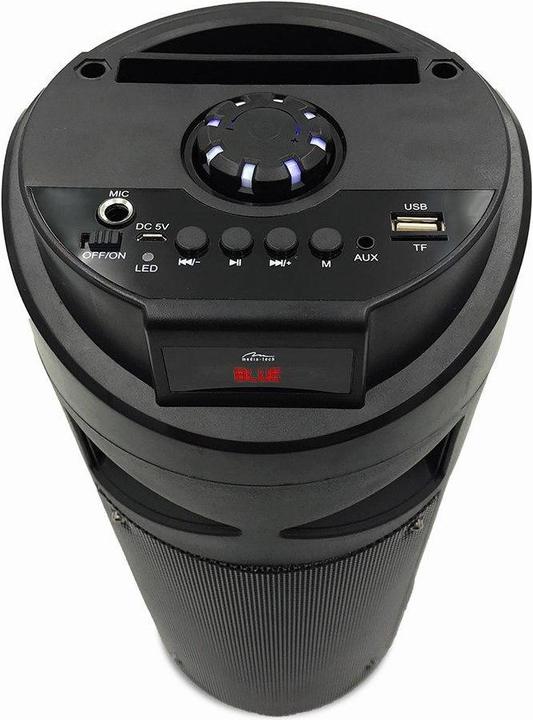Productafbeelding Media-Tech Draagbare luidspreker PARTYBOX KEG BT MT3165, 30W RMS, Bluetooth, Karaoke, USB, MicroSD (8 h)