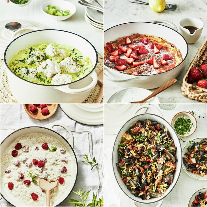 Produktbild Tefal LOV Bräter (34 cm, Bräter + Schmortopf, Kochtopf, Gusseisen)