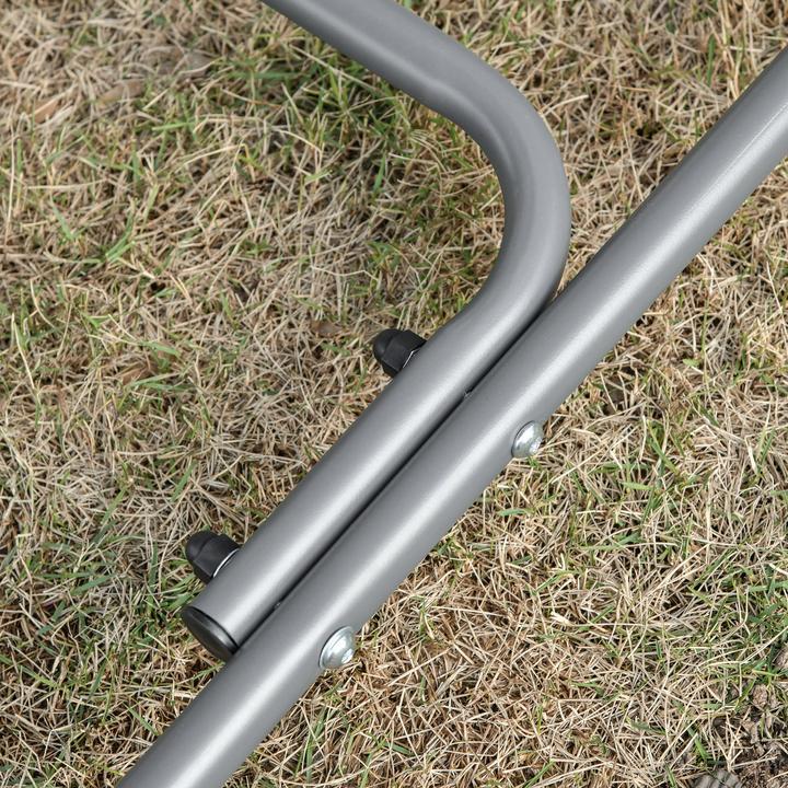 Actual product image Outsunny Hollywood swing adjustable to reclining surface