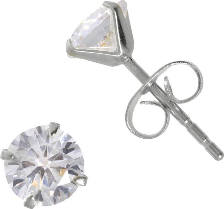 Image du produit Bijouteria Clous d'oreille (Acier inoxydable, Cristallin)