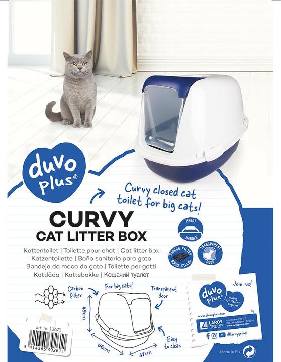 Produktbild Duvoplus Birba L (Katzenklo offen)
