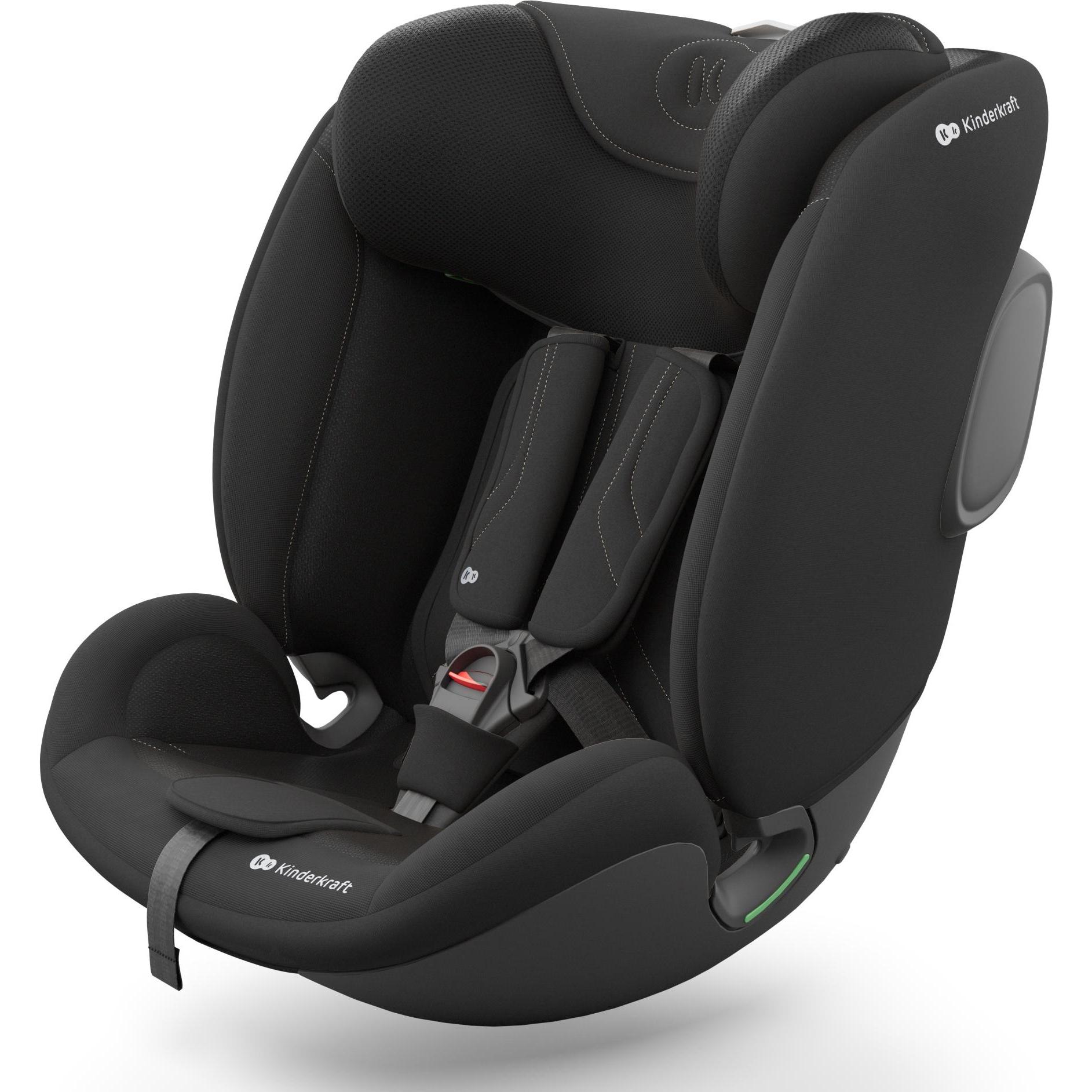 KinderKraft, Seggiolino auto, I-FIX ENDURA SAFE Car Seat black (Seggiolino per bambini)