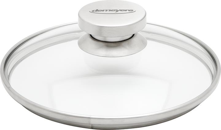 Demeyere Glass lid with stainless steel ring 26cm (26 cm, Glass, Metal)