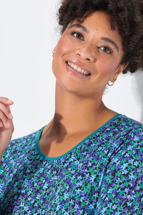 Actual product image Janet & Joyce T-Shirt, Classic Fit, Blümchenmuster (44)