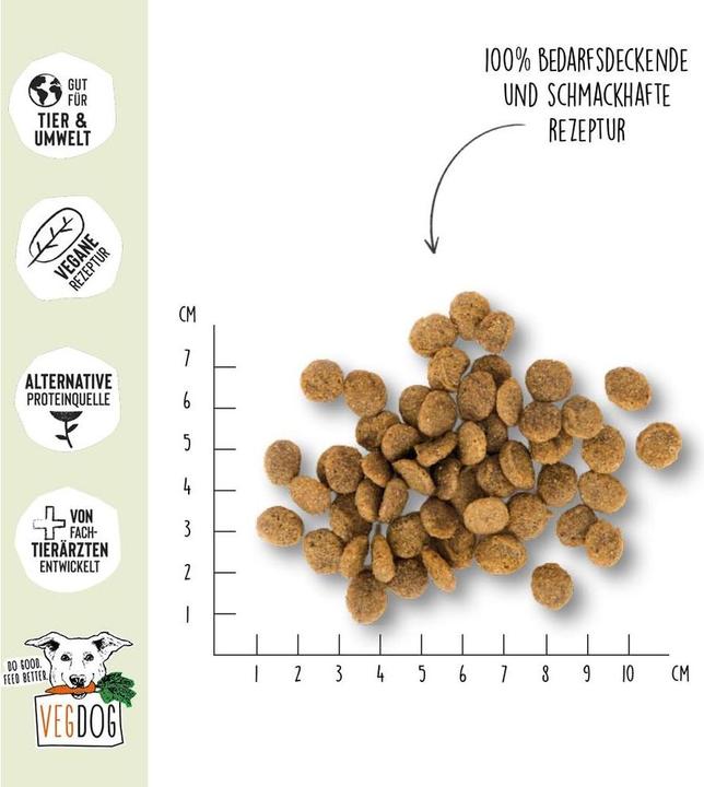 Produktbild Vegdog Green Crunch (Adult, 1 Stk., 10000 g)