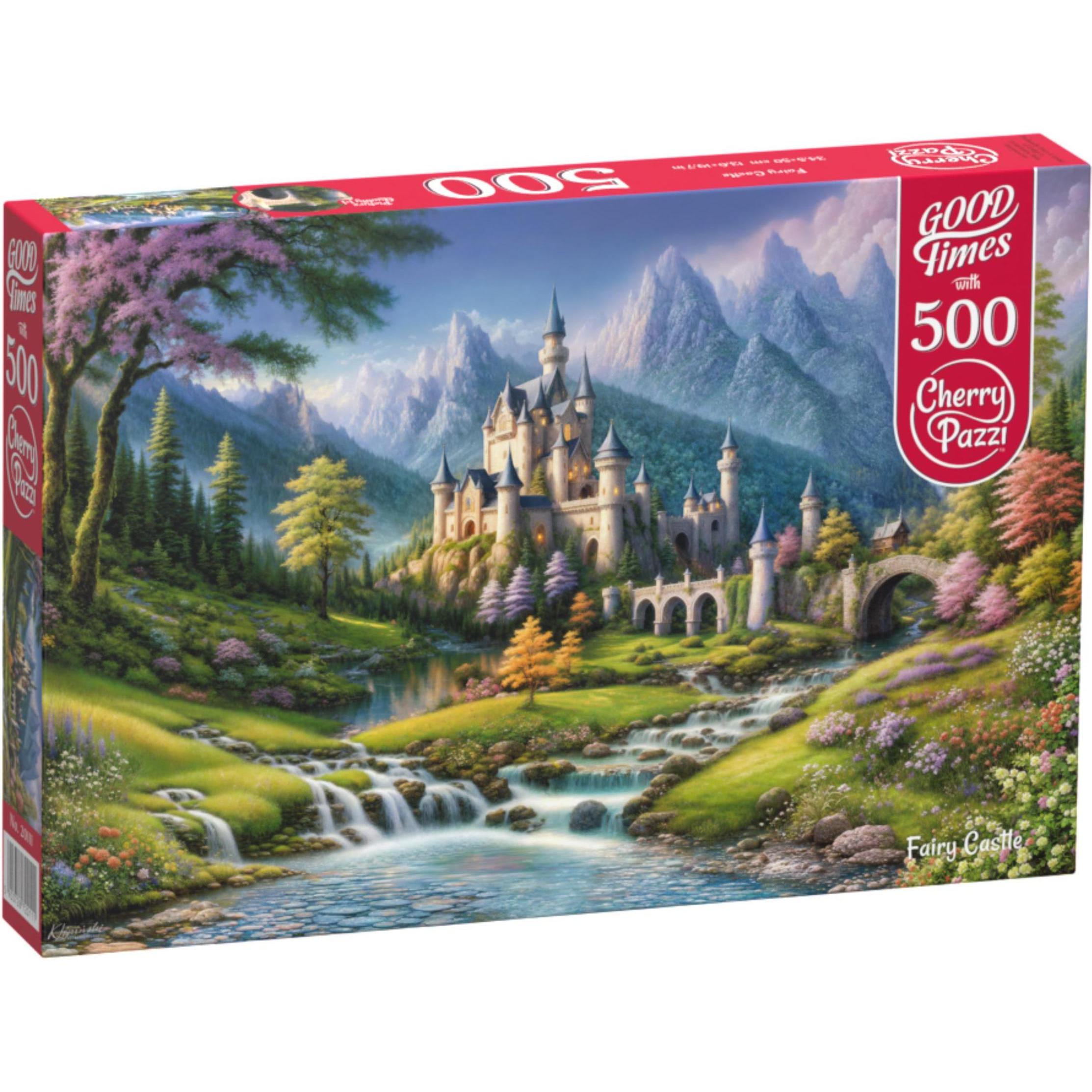 Cherry Pazzi Puzzle 500 Teile - Feenschloss (500 Teile)