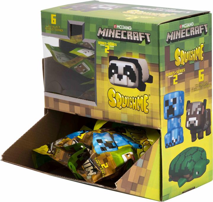 Actual product image Mojang Minecraft Squishy Toys - assorted