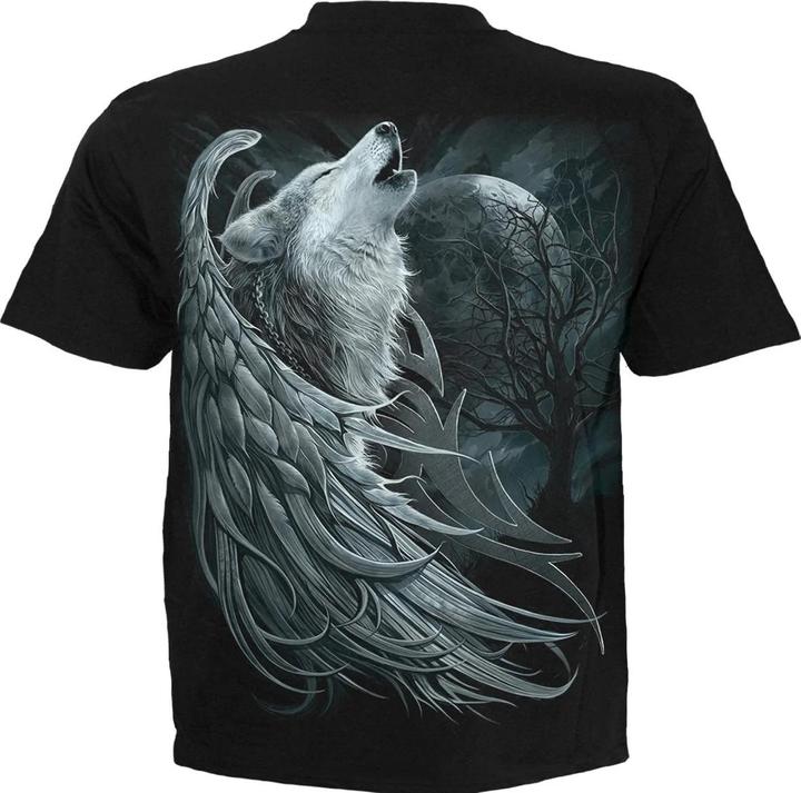 Immagine prodotto Spiral Wolf Spirit Maglietta Maniche Corte Adulto Unisex (S)