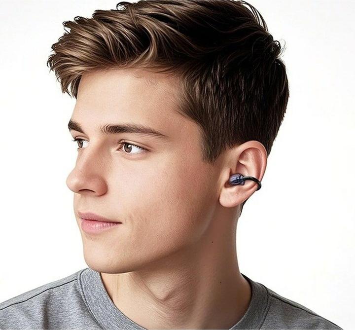 Actual product image Hoco EA5 DUKE III Kabelloses Headset mit offenem Ohr Konnektivität/Musik Bluetooth Schwarz (6 h, Wireless)