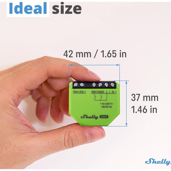 Image du produit Shelly DALI Dimmer Gen3 (Actionneur de variateur)