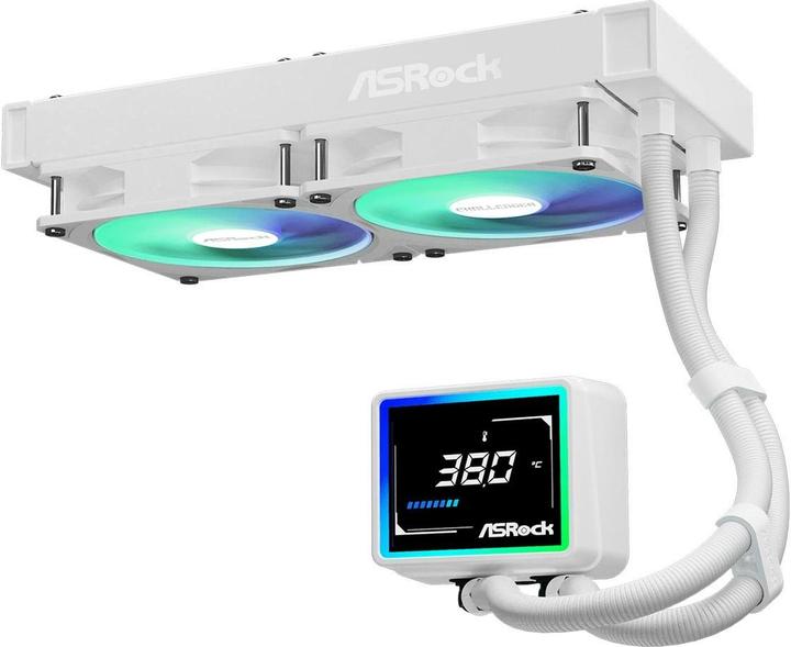 Actual product image AsRock CPC Challenger 240 Digital ARGB White