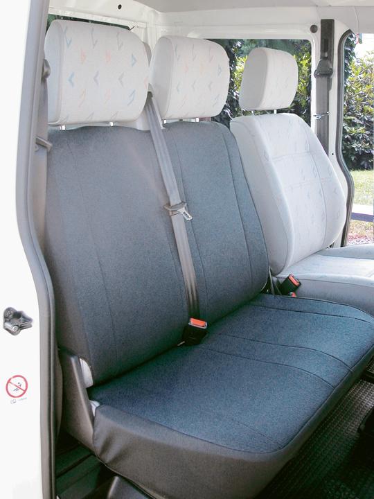 HOUSSES DE SIÈGE Compatibles Pour VW Caddy (Beige-Noir) EUR 99,83