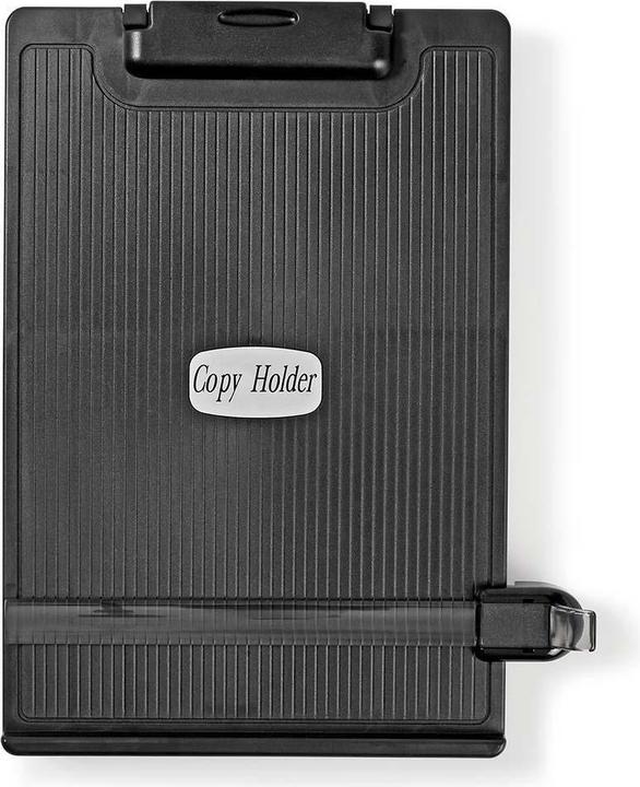 Immagine prodotto Nedis Portadocumenti Portadocumenti Ergonomico Portadocumenti Completamente Mobile da Scrivania Nero (1x)