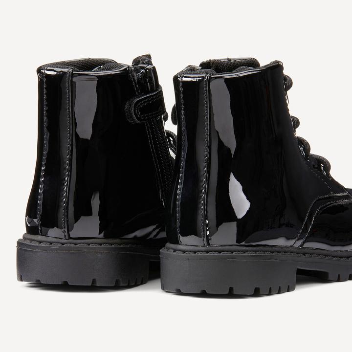 Immagine prodotto La Redoute Collections Lack-Stiefeletten mit Reissverschluss und Schnürung (24)